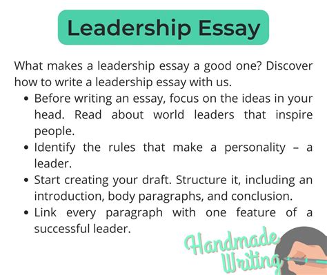 why become a leader essay Kindle Editon