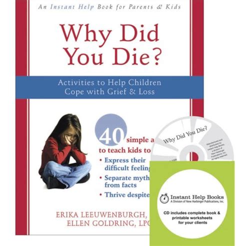 why did you die? activities to help children cope with grief and loss Epub