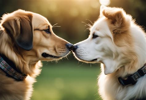 why do dogs lick each others mouths