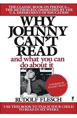 why johnny cant read and what you can do about it Reader