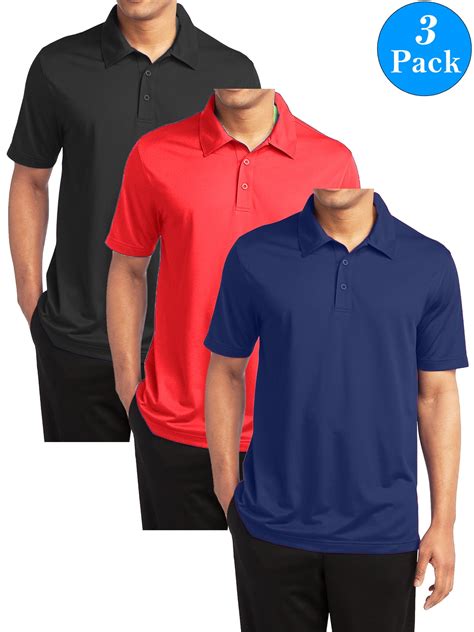 wicking polo shirts