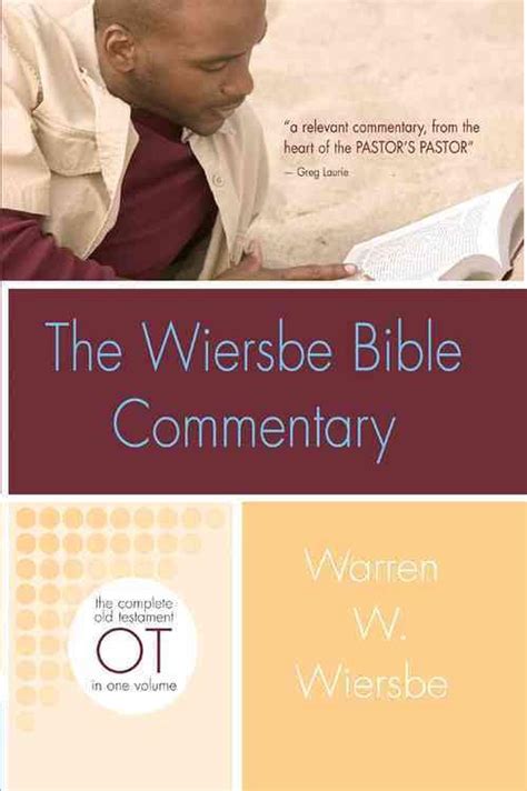 wiersbe bible commentary nt wiersbe bible commentaries PDF