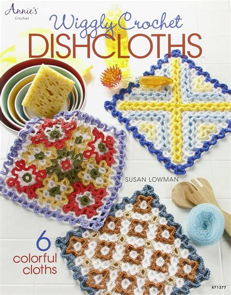 wiggly crochet dishcloths annies crochet PDF