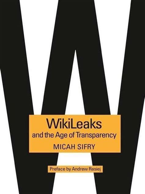 wikileaks and the age of transparency Doc