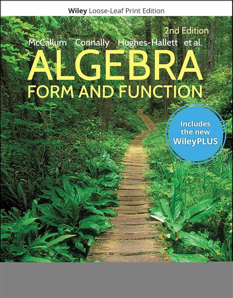wiley algebra form and function Reader