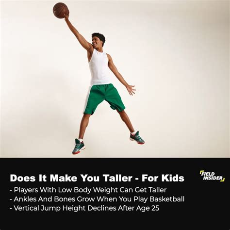 will playing basketball make you taller