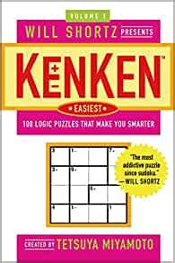 will shortz presents kenken easiest volume 1 100 logic puzzles that make you smarter Kindle Editon