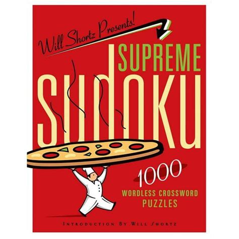 will shortz presents supreme sudoku 1000 wordless crossword puzzles Kindle Editon