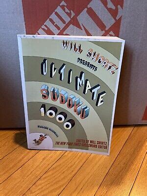 will shortz presents ultimate sudoku 1000 wordless crosswords Reader