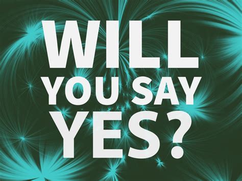 will you still say yes? Epub