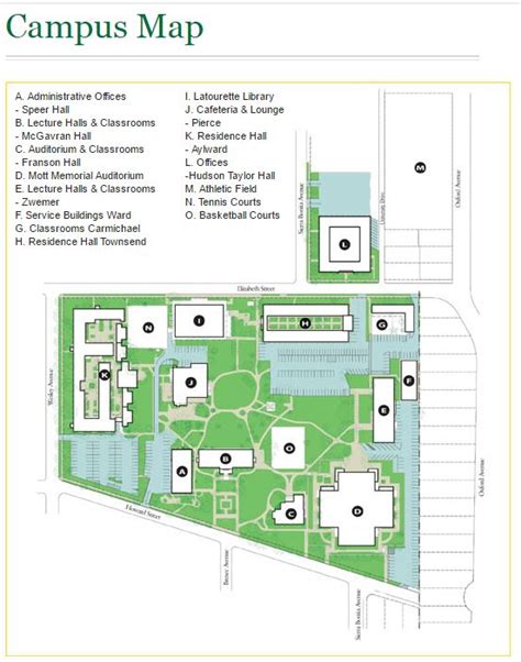 william carey university map