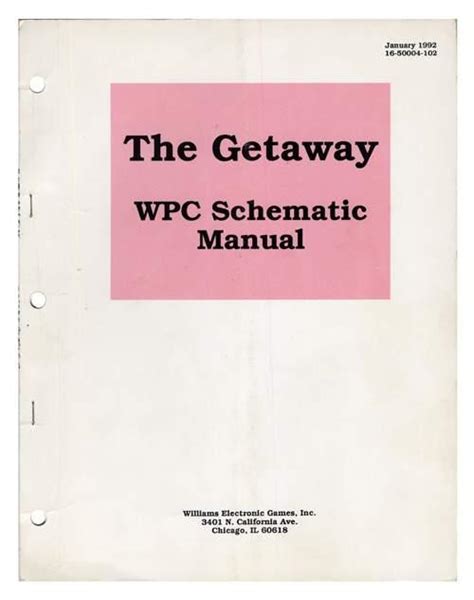 williams getaway serviceuser manual Kindle Editon