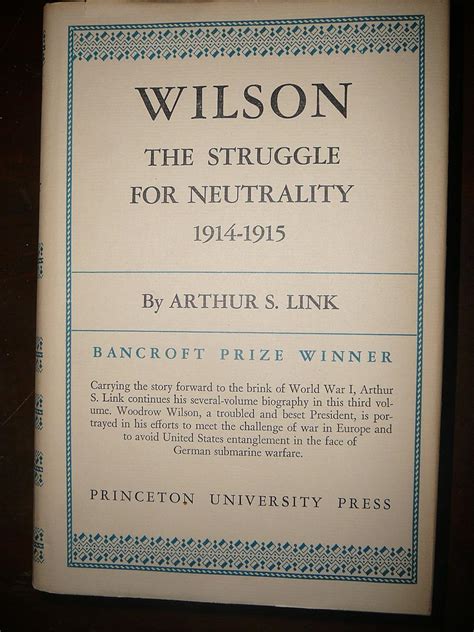 wilson iii neutrality 1914 1915 princeton Epub
