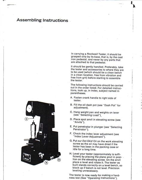 wilson rockwell tester manual Reader