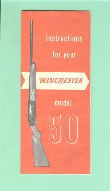winchester model 50 shotgun owners manual Reader