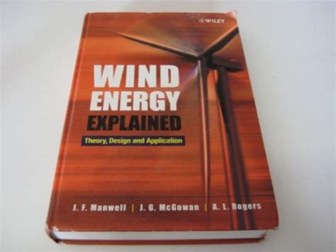 wind energy explained theory design and application Reader