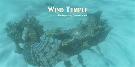 Wind Temple Walkthrough Totk