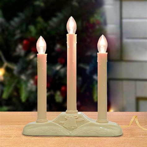 window candle light