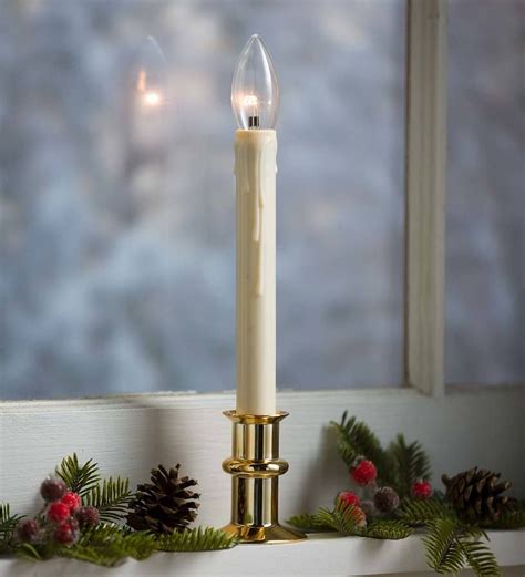 window candles christmas