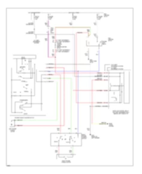 window wiring diagram previa Kindle Editon