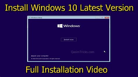 Windows 10 Setup Walkthrough
