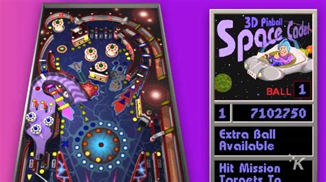 windows pinball space