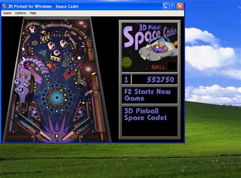 windows xp pinball