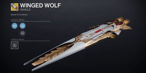 winged wolf destiny 2