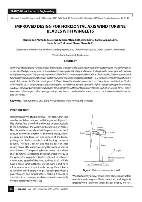 winglet design and analysis for wind turbine rotor blades 100 Kindle Editon