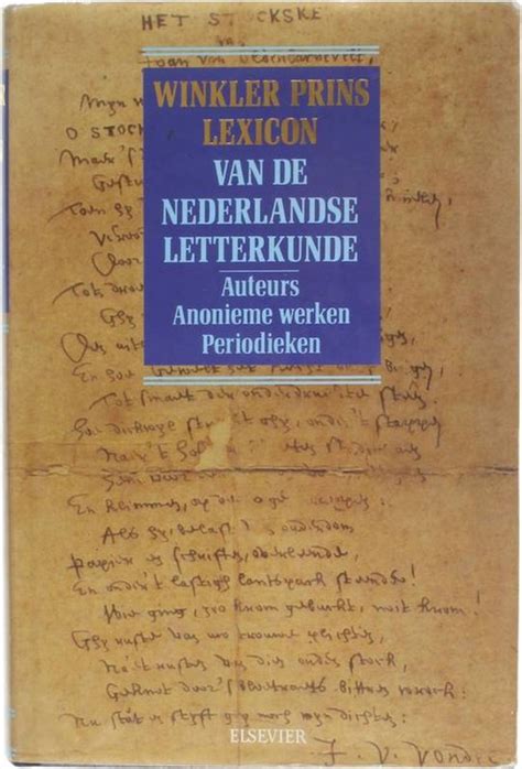 winkler prins lexicon van de nederlandse letterkunde PDF
