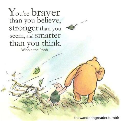 winnie the pooh quote you're stronger than you think