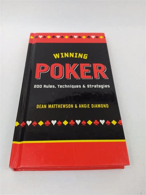 winning poker 200 rules techniques and strategies Reader