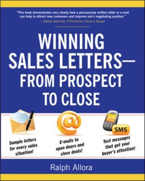 winning sales letters from prospect to close Epub