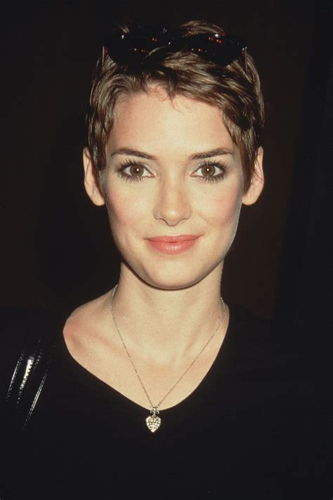 winona ryder pixie cut