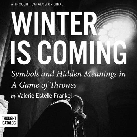 winter coming symbols meanings thrones Kindle Editon