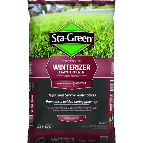 winter fertilizer for lawn