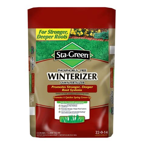 winter fertilizer for lawns