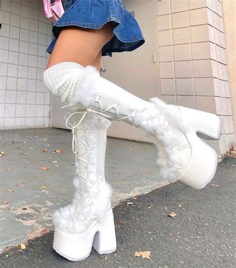 winter fluffy boots