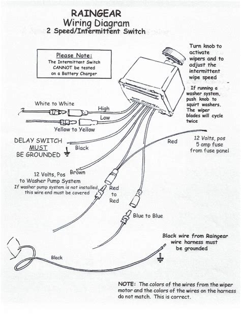 wiper switch wiring diagram Reader