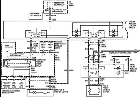 wire diagram for 1993 ford taurus windows Kindle Editon