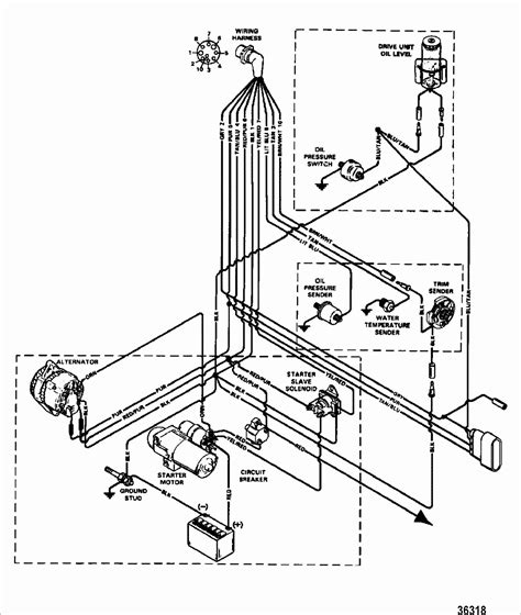 wire diagram for a 3 7 mercruiser alternator conversion kit Doc