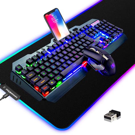 wireless gaming keyboard mouse combo