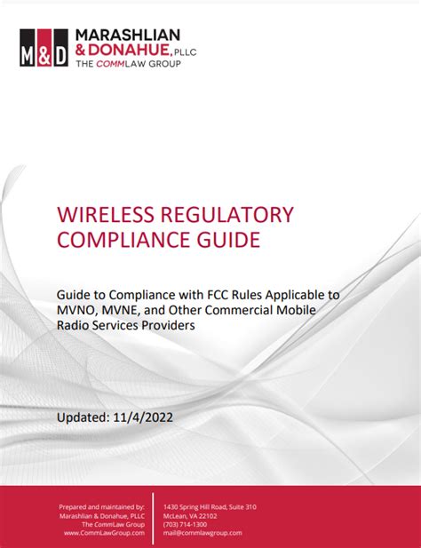 wireless service provider regulatory compliance guide PDF