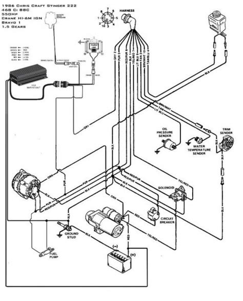 wiring diagram 350 mercruiser starter PDF