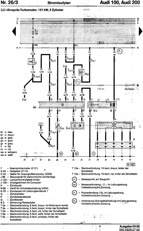 wiring diagram audi 200 Kindle Editon