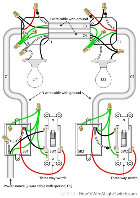 wiring diagram double switch light Doc