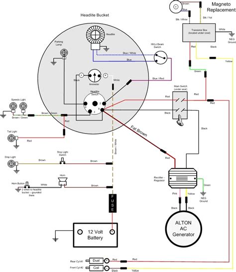 wiring diagram for 12 volt starter generator Doc