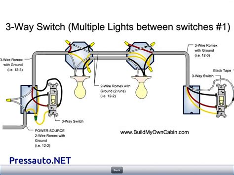 wiring diagram for 3 way switch two lights Doc