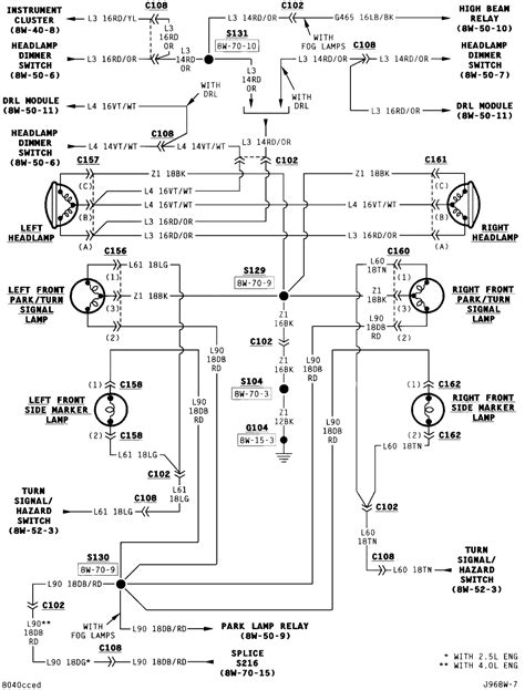 wiring diagram for lights in a cherokee Kindle Editon