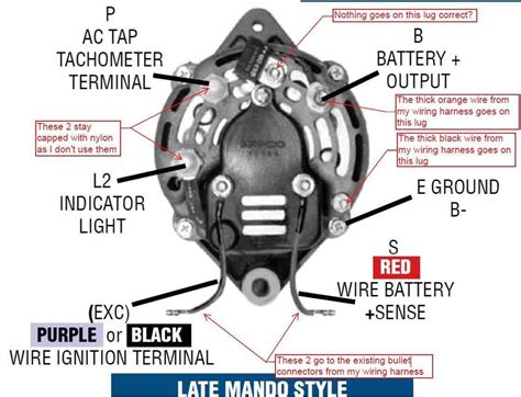 wiring diagram for mercruiser alternator PDF